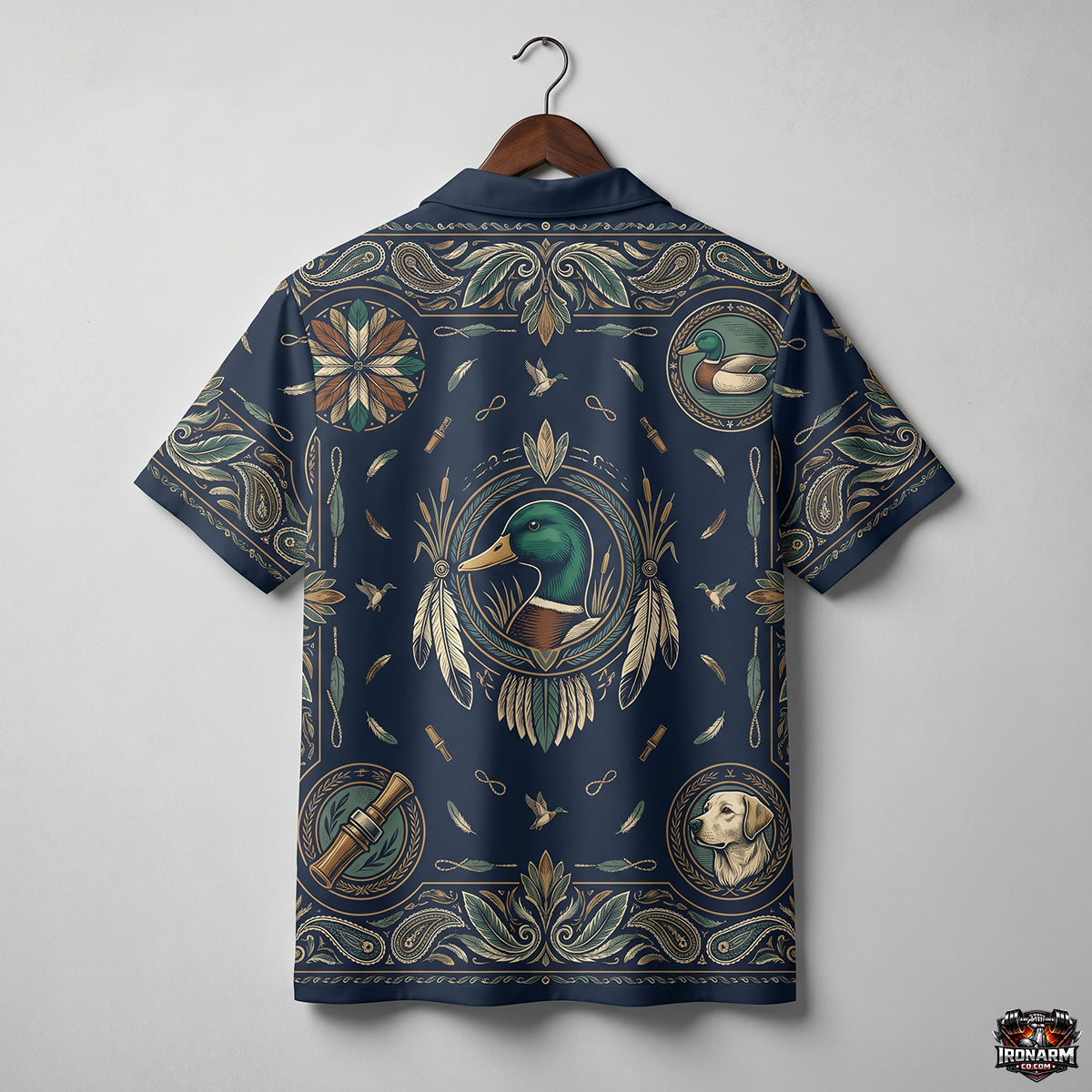 Mallard Paradise Collection - Hawaiian Shirt MPHS1014