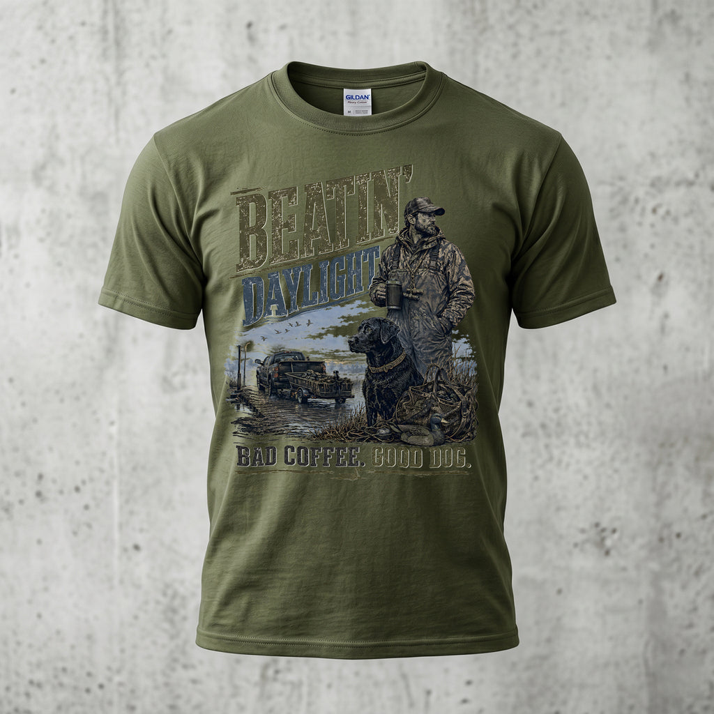 Duck Hunting - Outdoor Cotton T-Shirt DUCT1011
