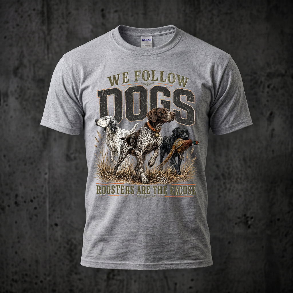 Upland Pheasant Hunting - Outdoor Cotton T-Shirt PHCT1041