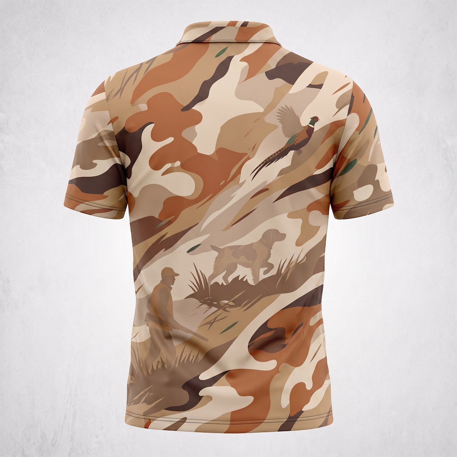 Upland Pheasant Hunting - Polo Shirt PHPL1015