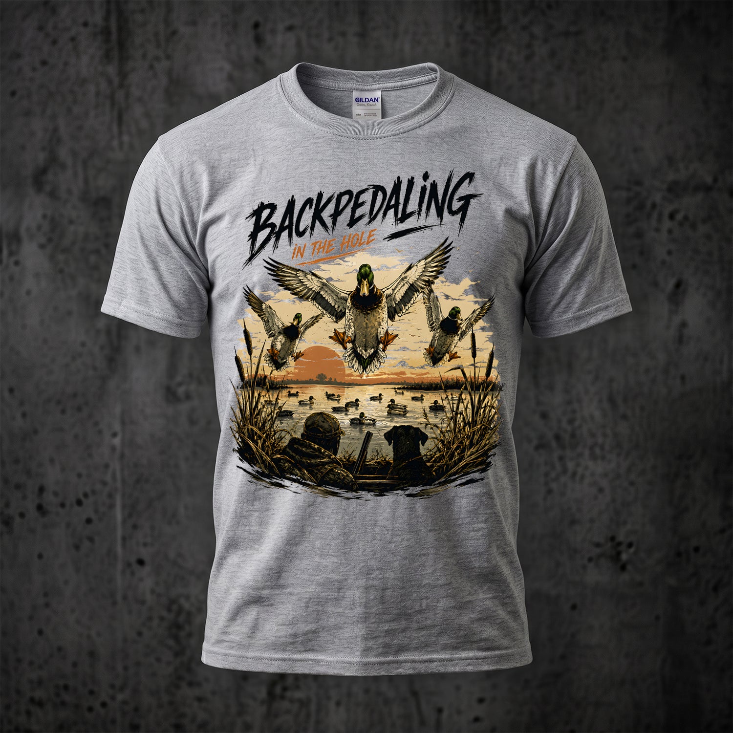 Duck Hunting - Outdoor Cotton T-Shirt DUCT1009