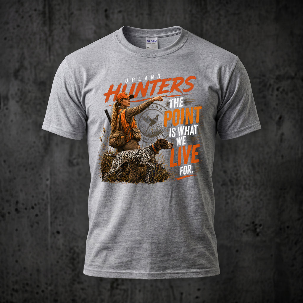 Upland Pheasant Hunting - Outdoor Cotton T-Shirt PHCT1060