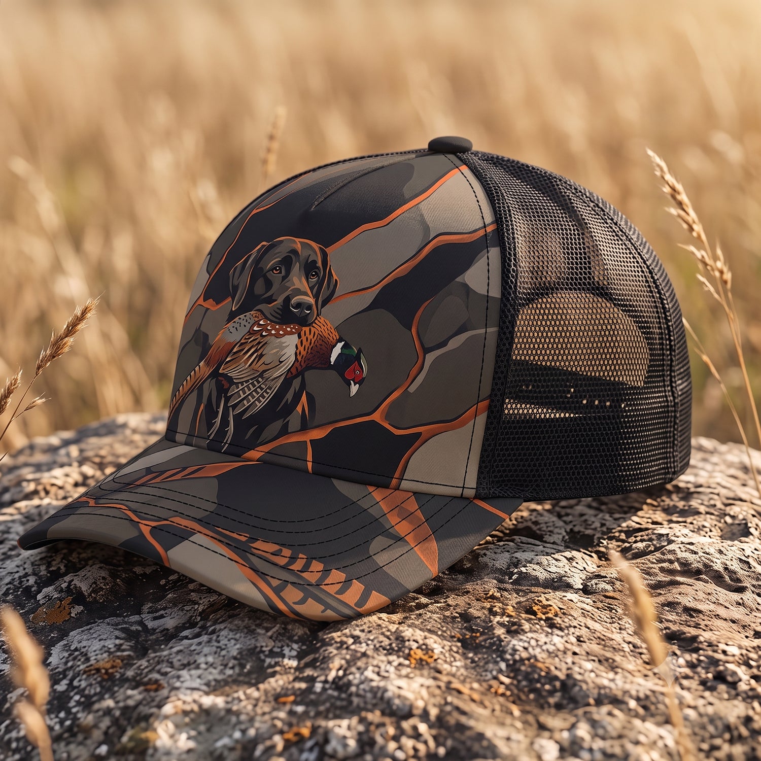 Upland Pheasant Hunting - Mesh Cap UPHMC1007