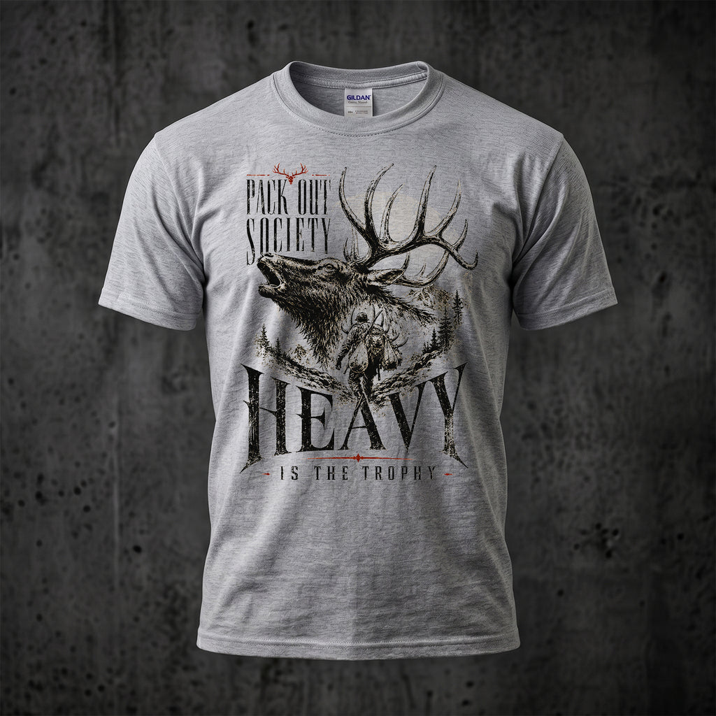 Elk Hunting - Outdoor Cotton T-Shirt EHCT1001