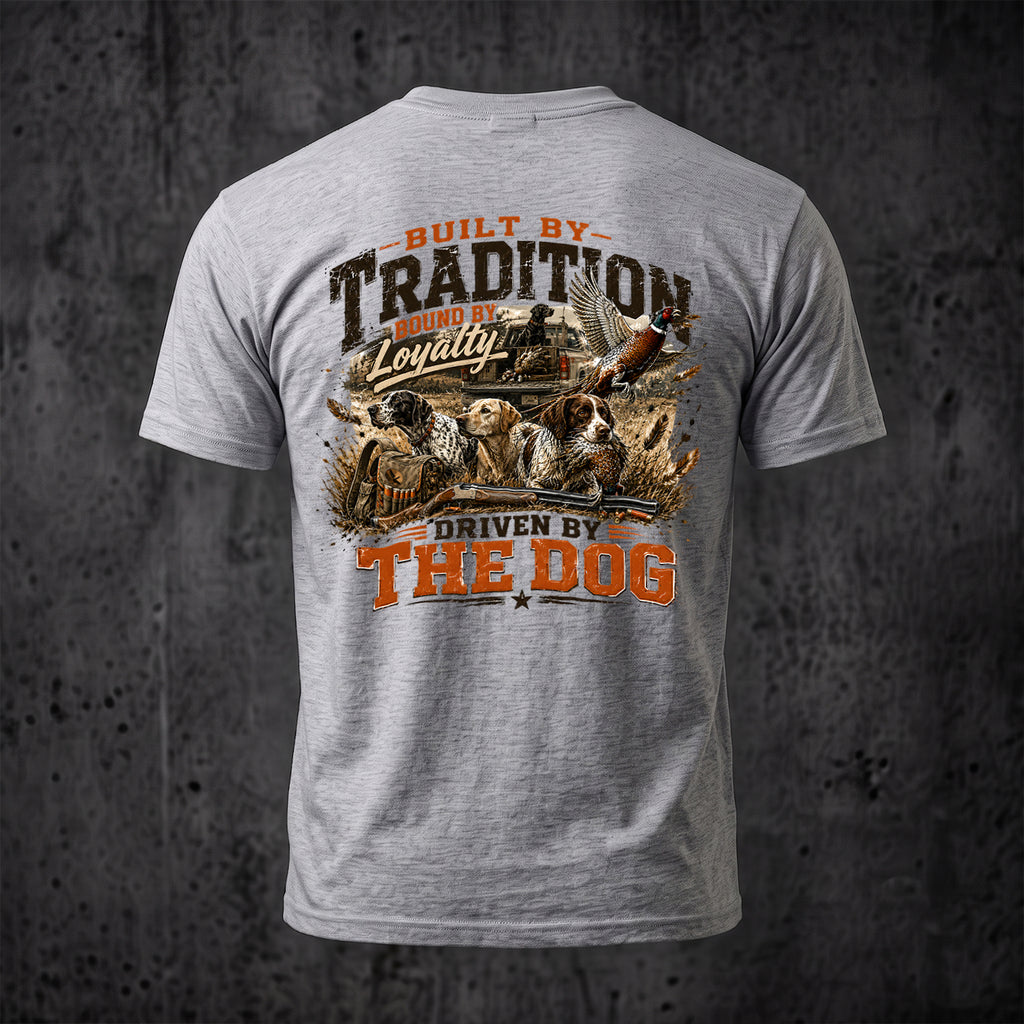 Upland Pheasant Hunting - Back Graphic T-Shirt PHCT1064