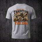 Upland Pheasant Hunting - Back Graphic T-Shirt PHCT1064