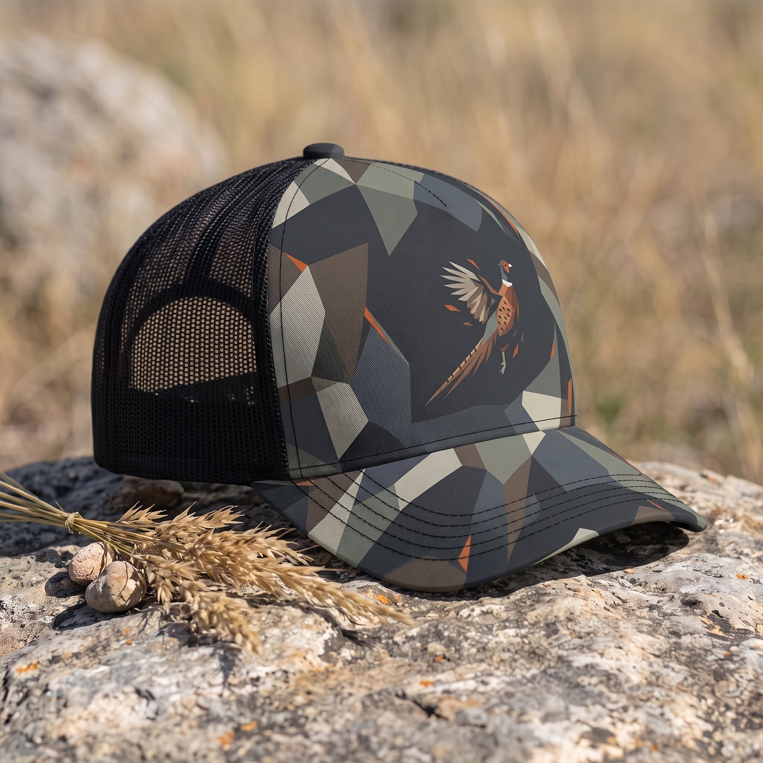 Upland Pheasant Hunting - Mesh Cap UPHMC1009