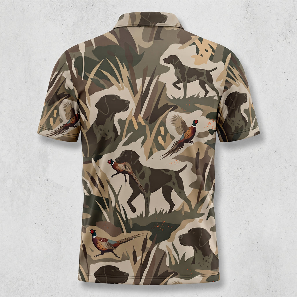 Upland Pheasant Hunting - Polo Shirt PHPL1021