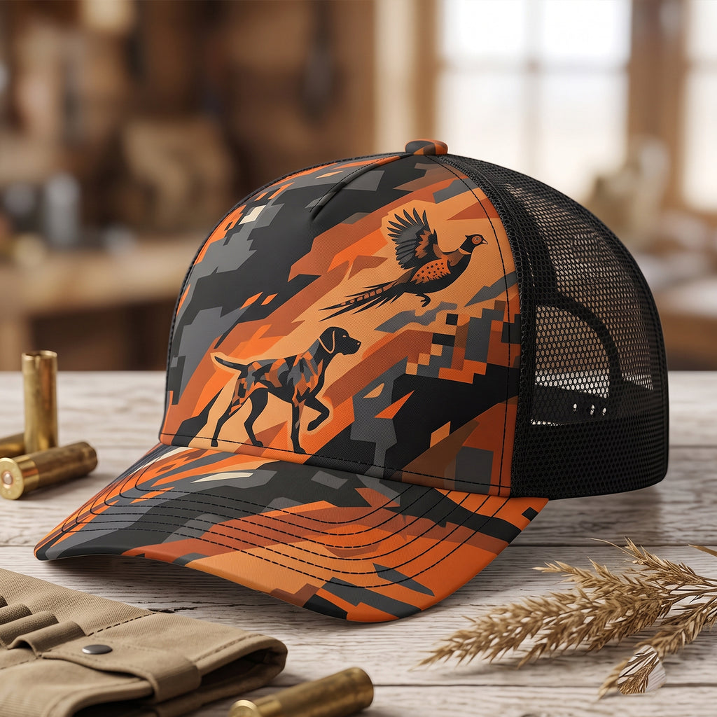 Upland Pheasant Hunting - Mesh Cap UPHMC1011