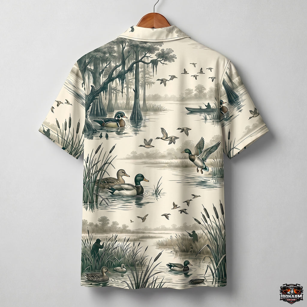 Mallard Paradise Collection - Hawaiian Shirt MPHS1003