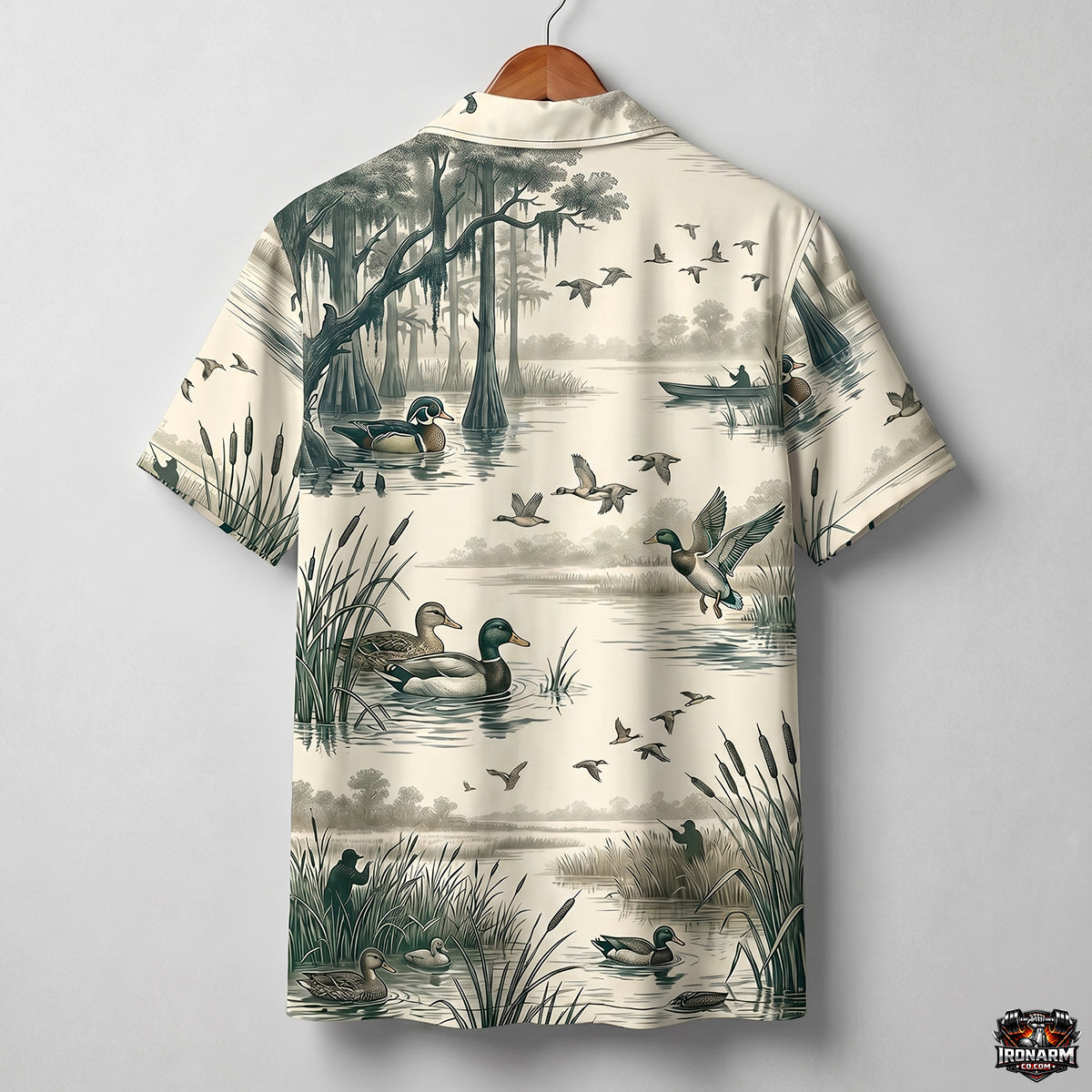 Mallard Paradise Collection - Hawaiian Shirt MPHS1003