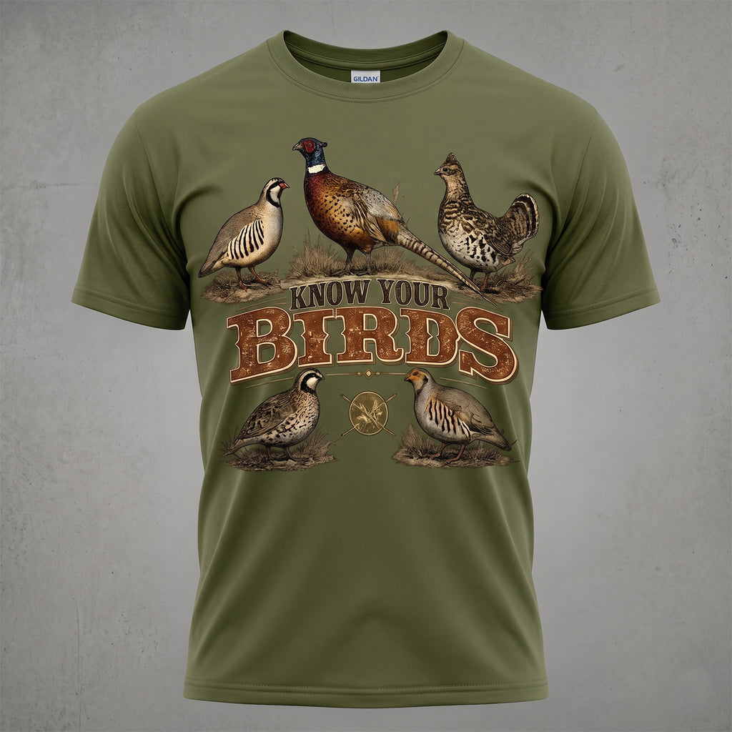 Upland Pheasant Hunting - Outdoor Cotton T-Shirt PHCT1004