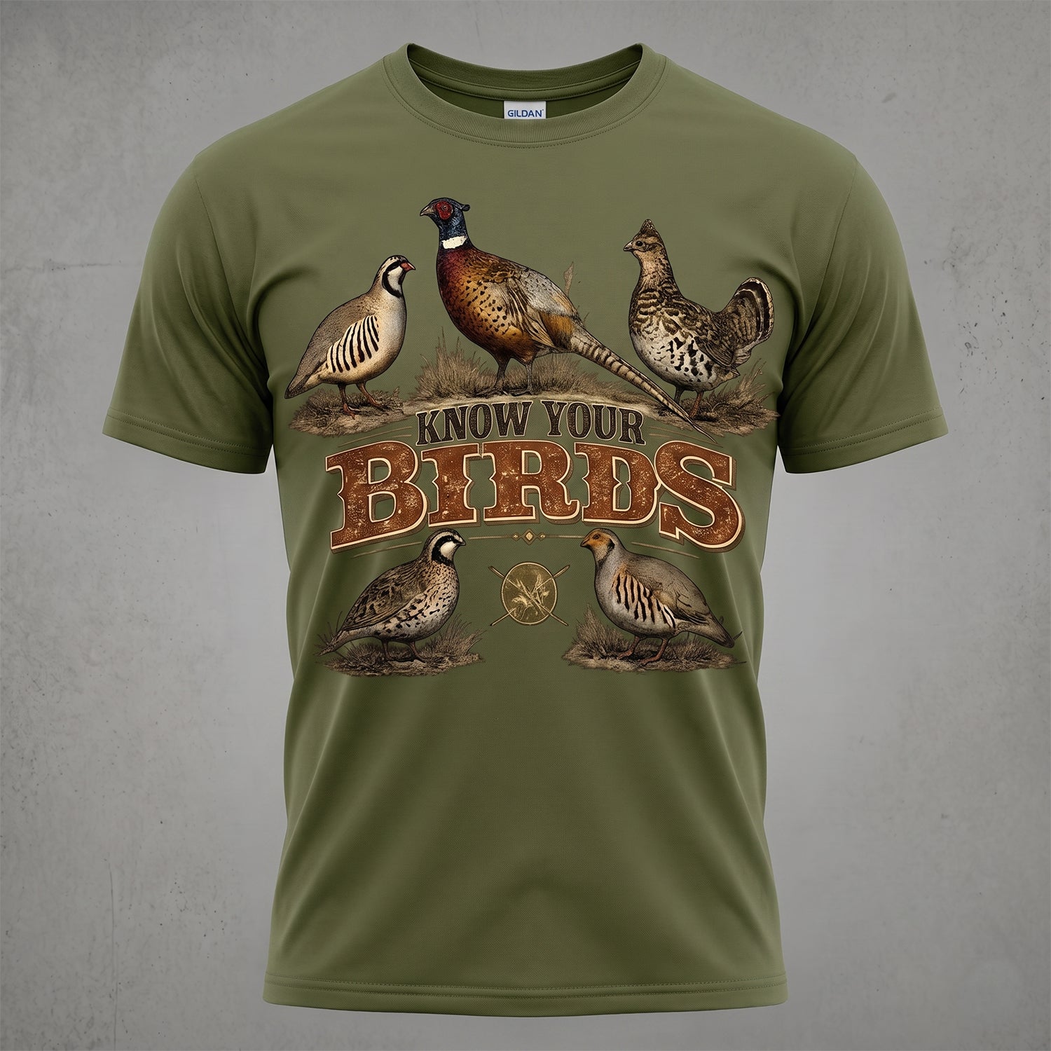 Upland Pheasant Hunting - Outdoor Cotton T-Shirt PHCT1004