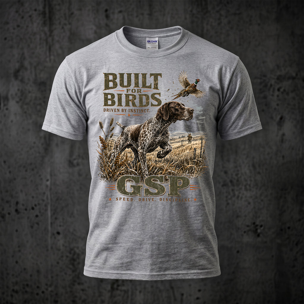 Upland Pheasant Hunting - Outdoor Cotton T-Shirt PHCT1046