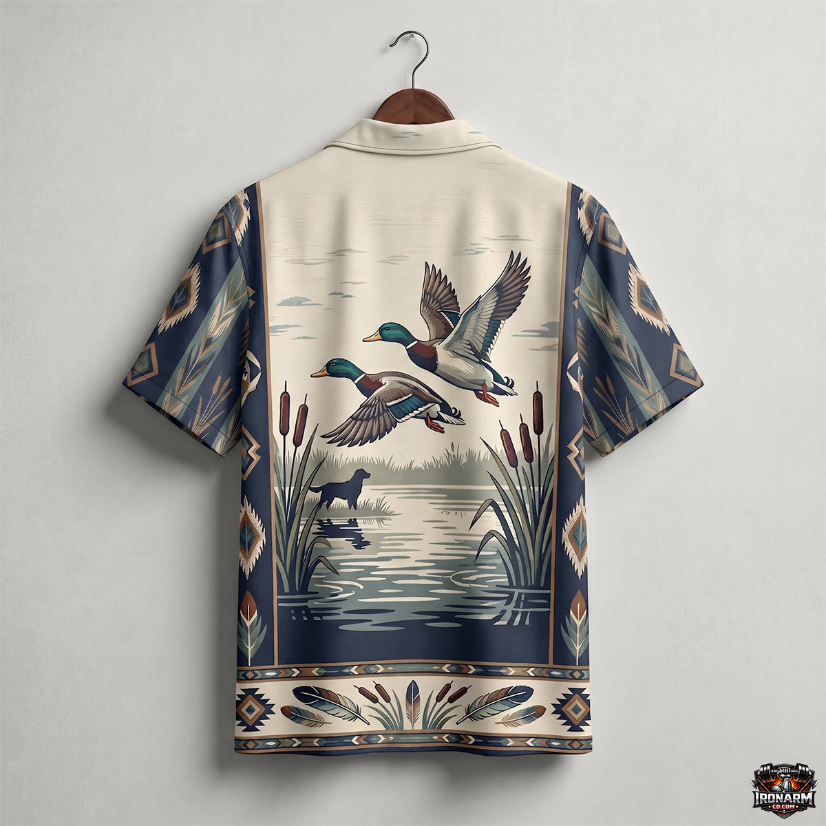 Mallard Paradise Collection - Hawaiian Shirt MPHS1013