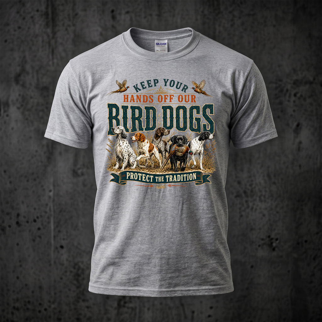 Upland Pheasant Hunting - Outdoor Cotton T-Shirt PHCT1063