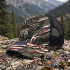 Elk Hunting - Outdoor Mesh Cap EHMC1008