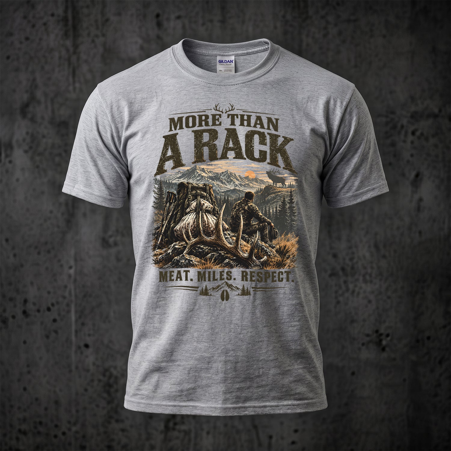 Elk Hunting - Outdoor Cotton T-Shirt EHCT1005