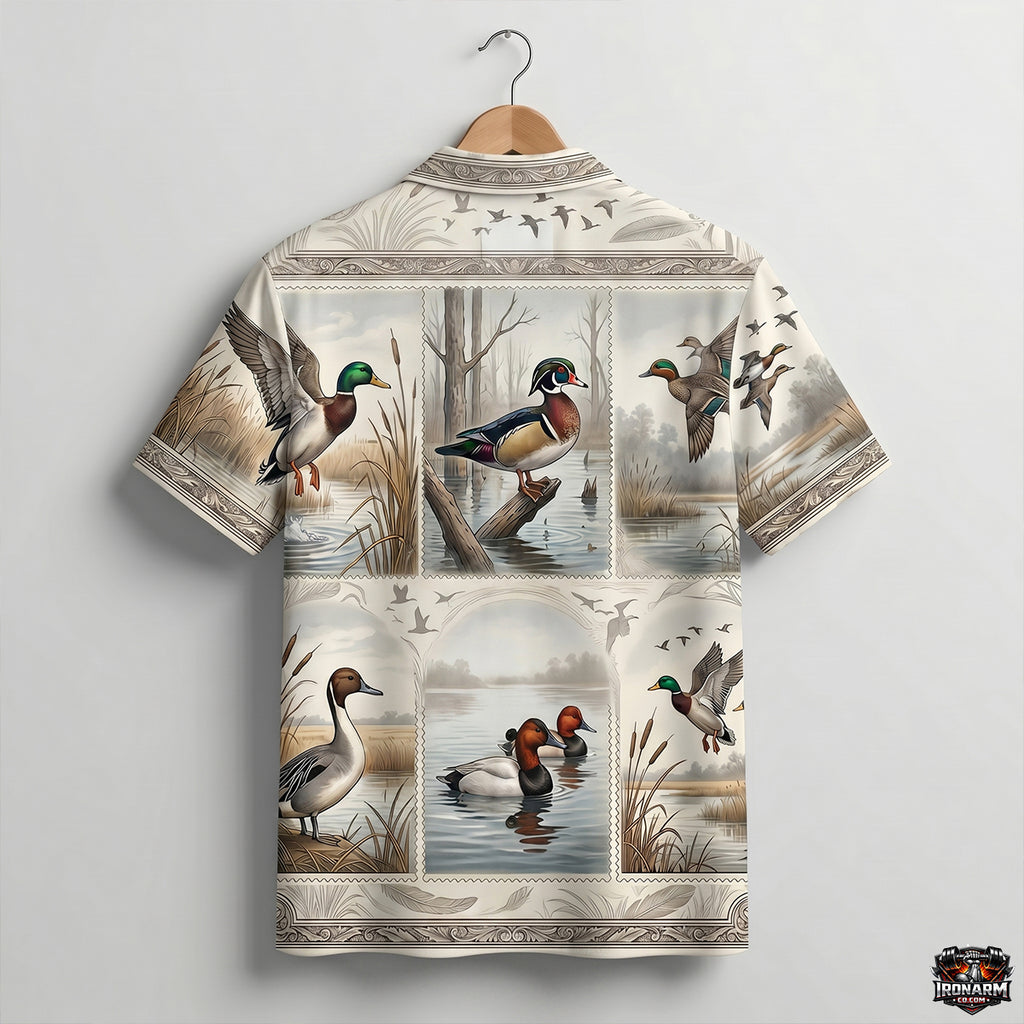 Mallard Paradise Collection - Hawaiian Shirt MPHS1004