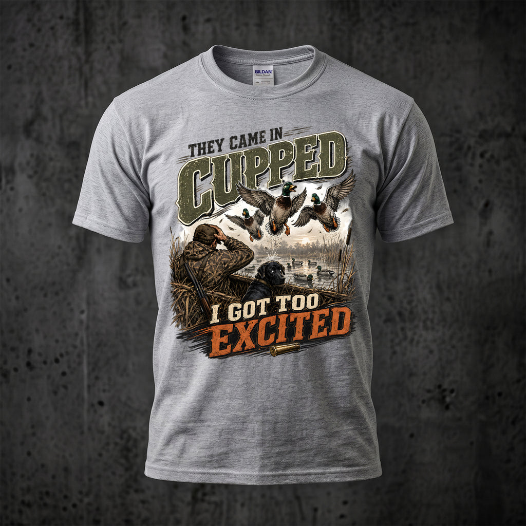 Duck Hunting - Outdoor Cotton T-Shirt DUCT1016