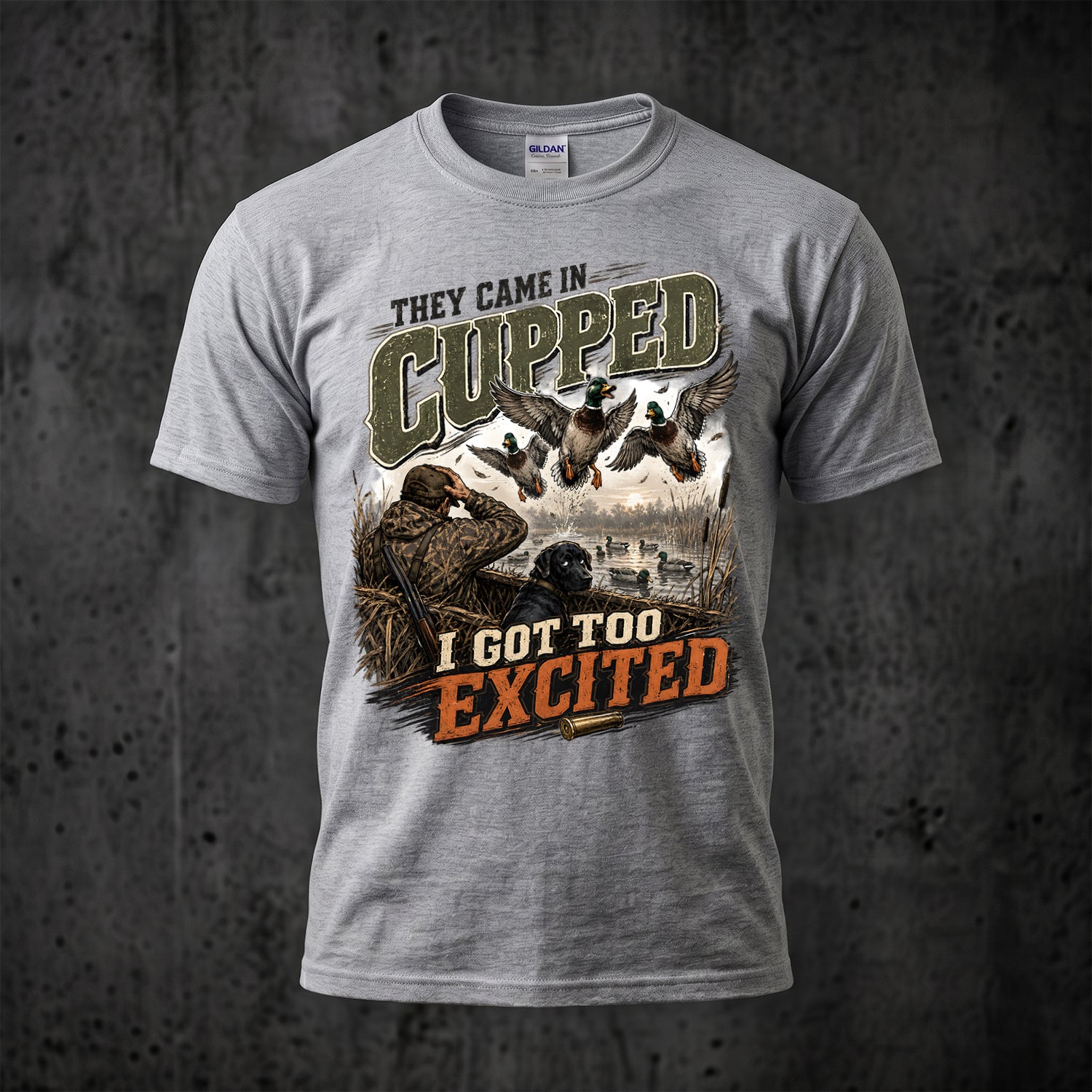 Duck Hunting - Outdoor Cotton T-Shirt DUCT1016