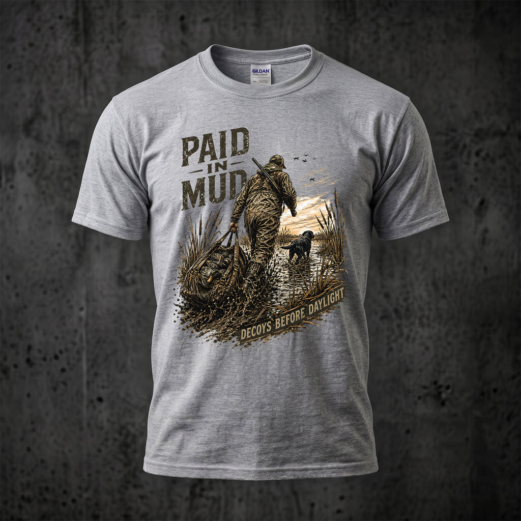 Duck Hunting - Outdoor Cotton T-Shirt DUCT1002