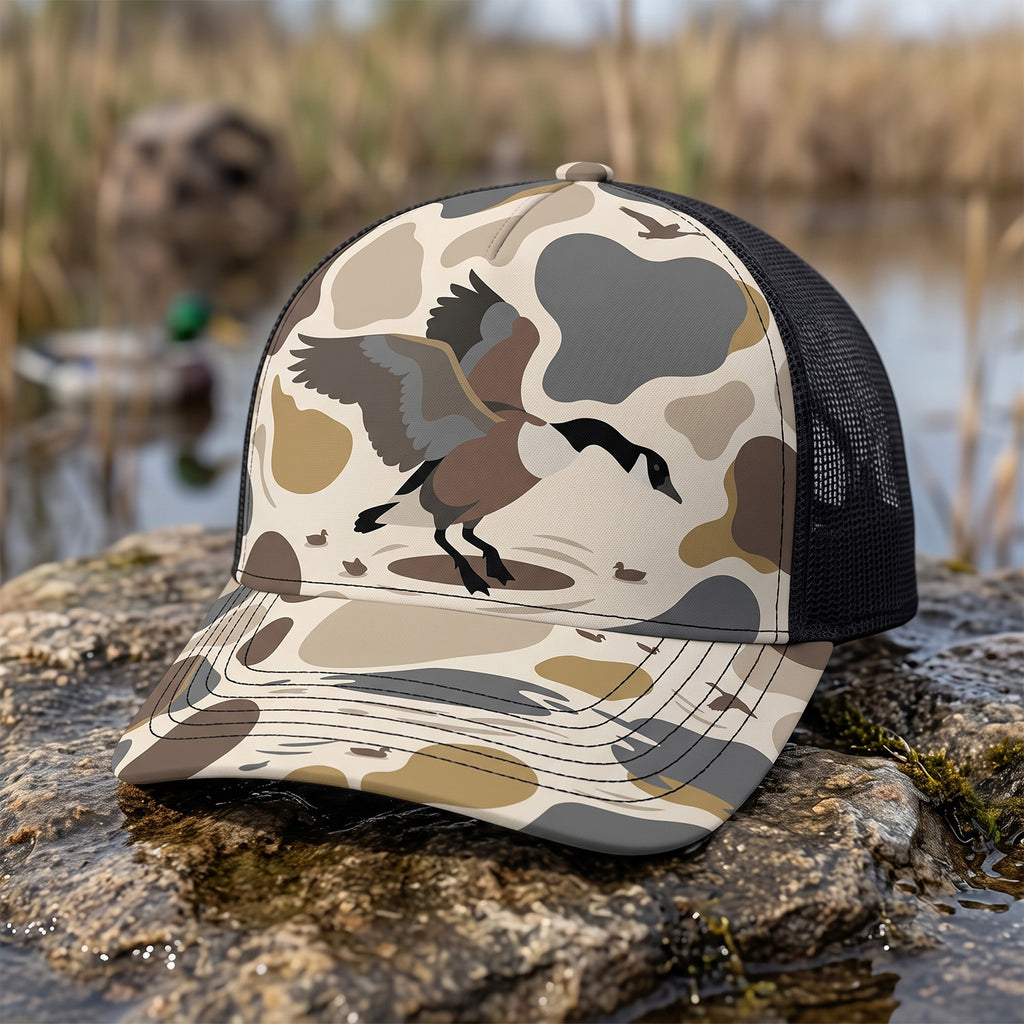 Waterfowl Goose Hunting - Outdoor Mesh Cap WGHMC1002
