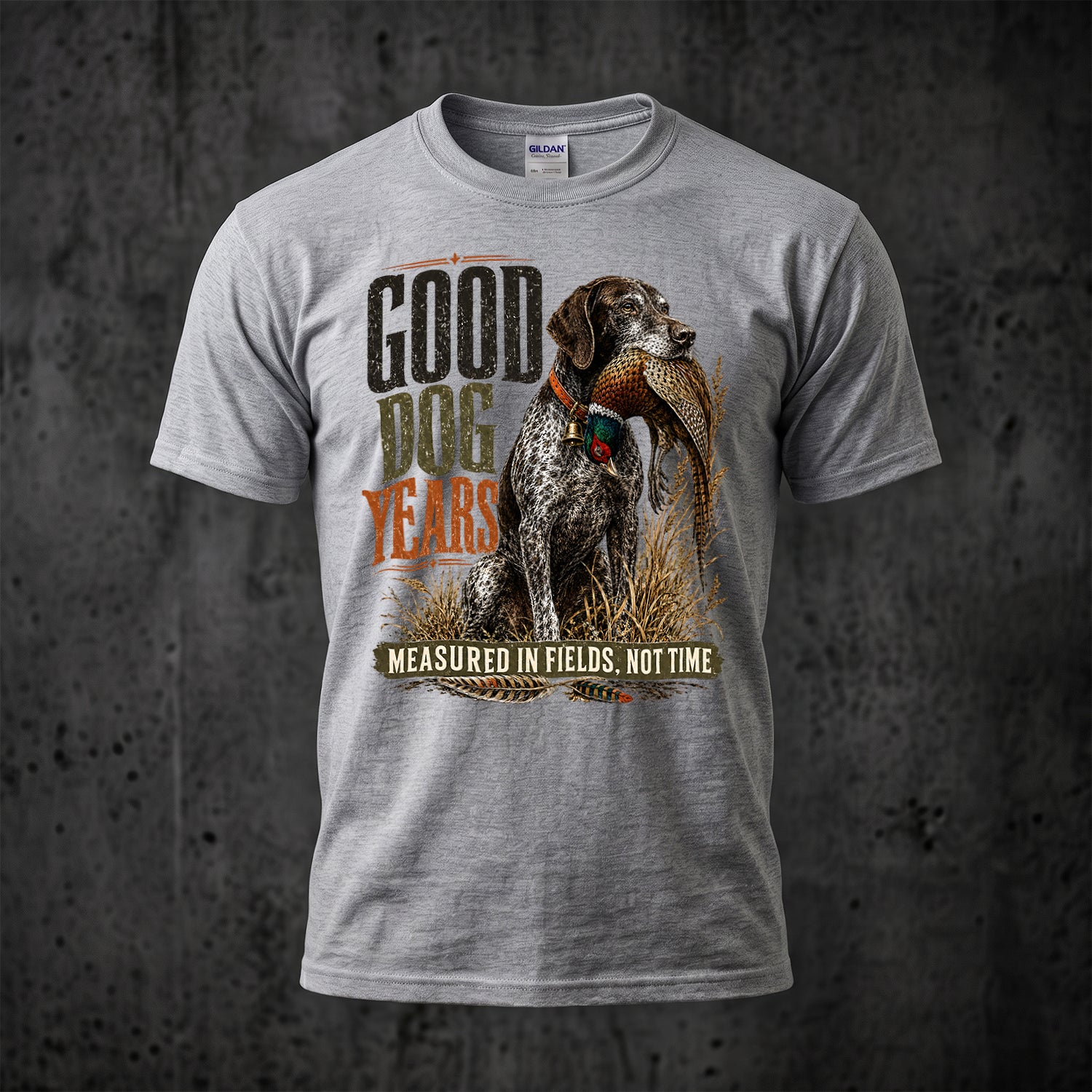 Upland Pheasant Hunting - Outdoor Cotton T-Shirt PHCT1044