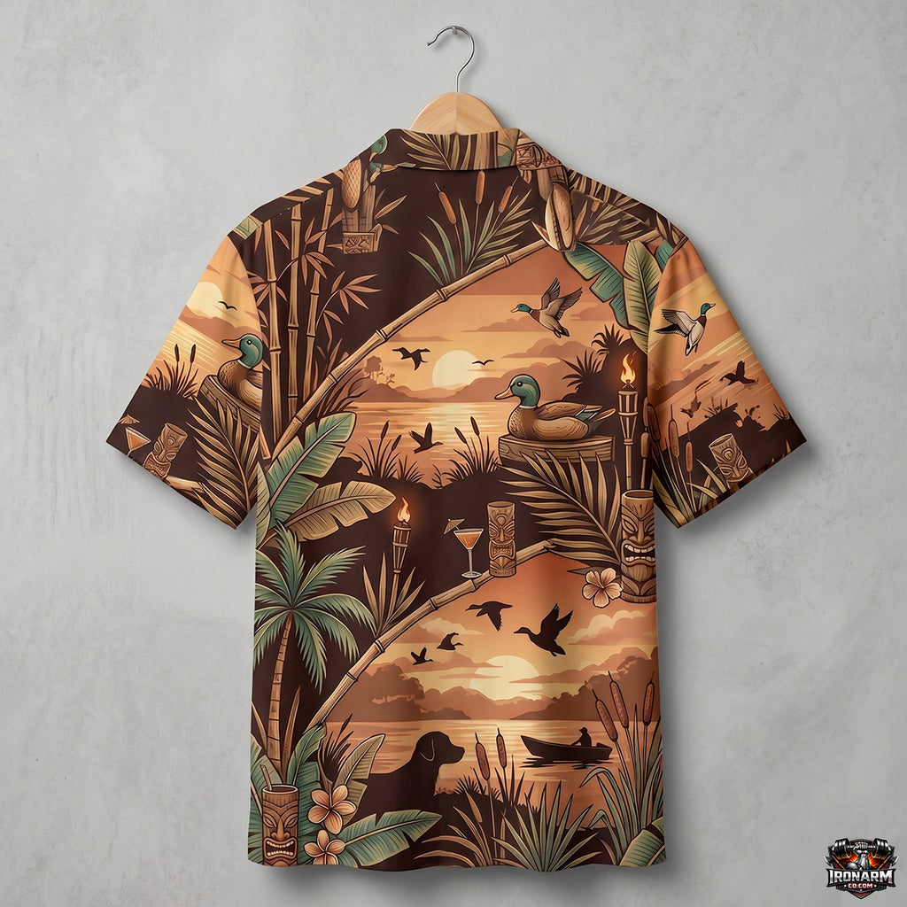 Mallard Paradise Collection - Hawaiian Shirt MPHS1009