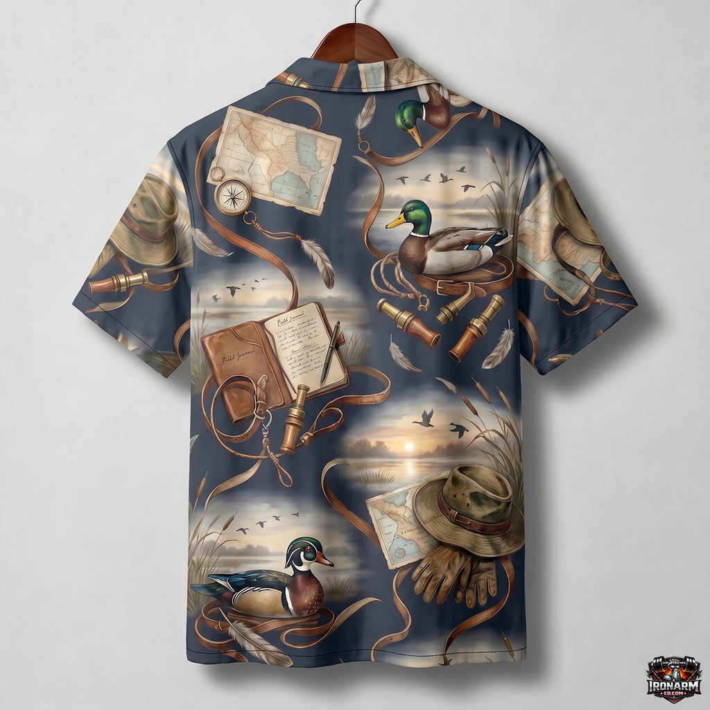 Mallard Paradise Collection - Hawaiian Shirt MPHS1012