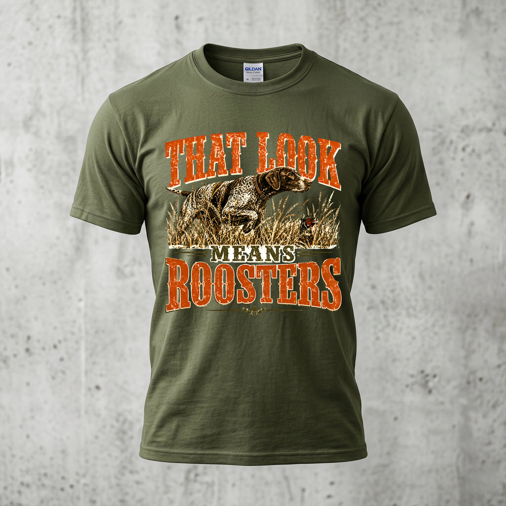 Upland Pheasant Hunting - Outdoor Cotton T-Shirt PHCT1012