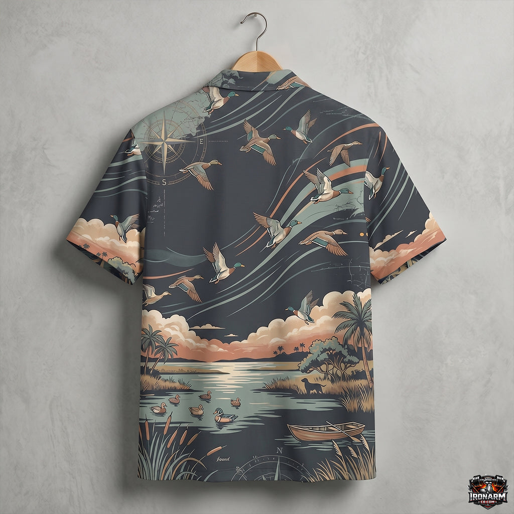 Mallard Paradise Collection - Hawaiian Shirt MPHS1010