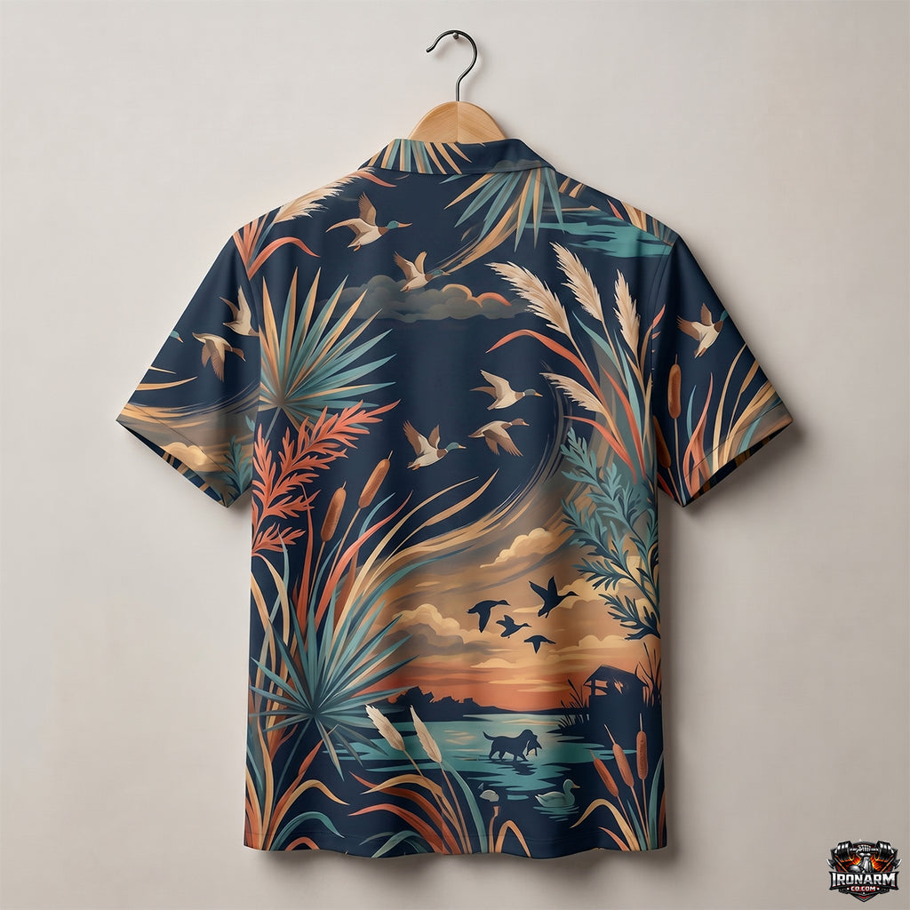 Mallard Paradise Collection - Hawaiian Shirt MPHS1007