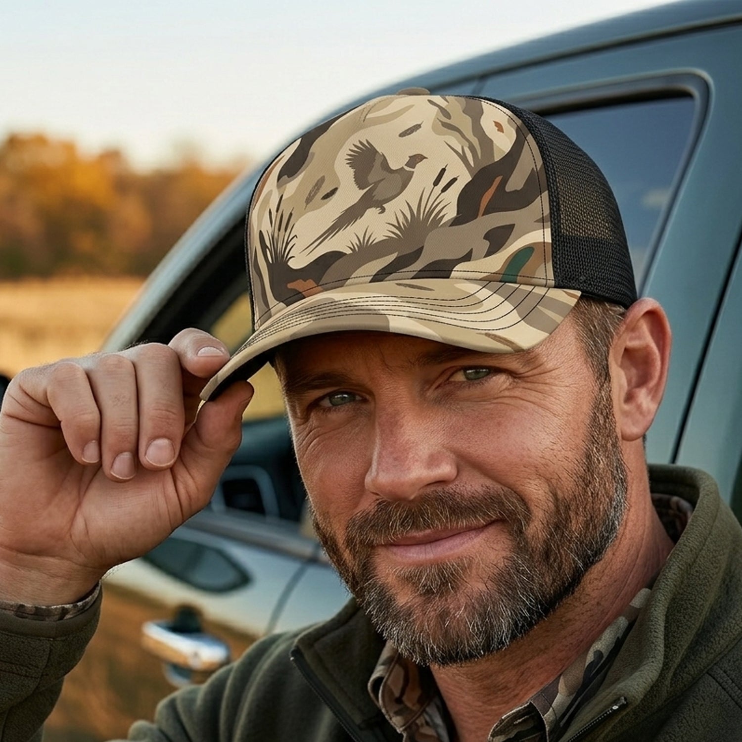 Upland Pheasant Hunting - Mesh Cap UPHMC1001
