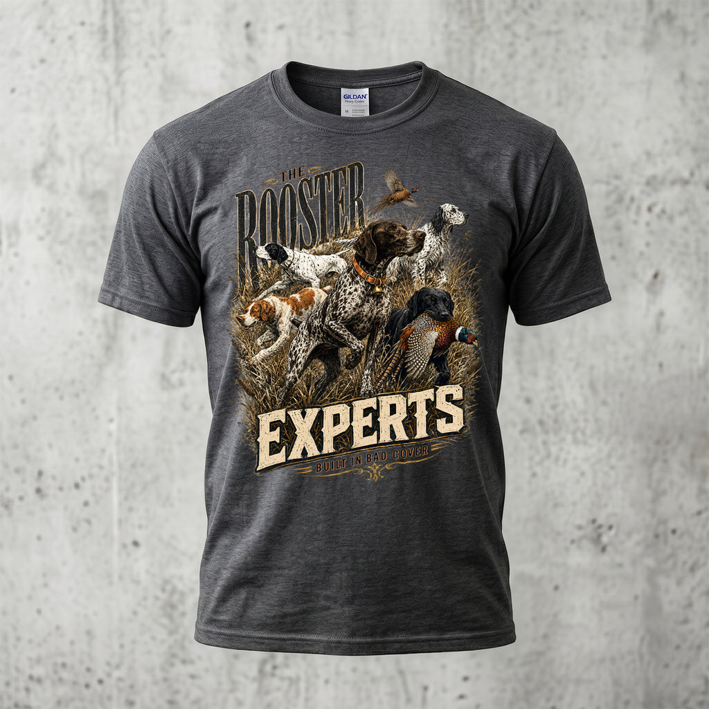 Upland Pheasant Hunting - Outdoor Cotton T-Shirt PHCT1049