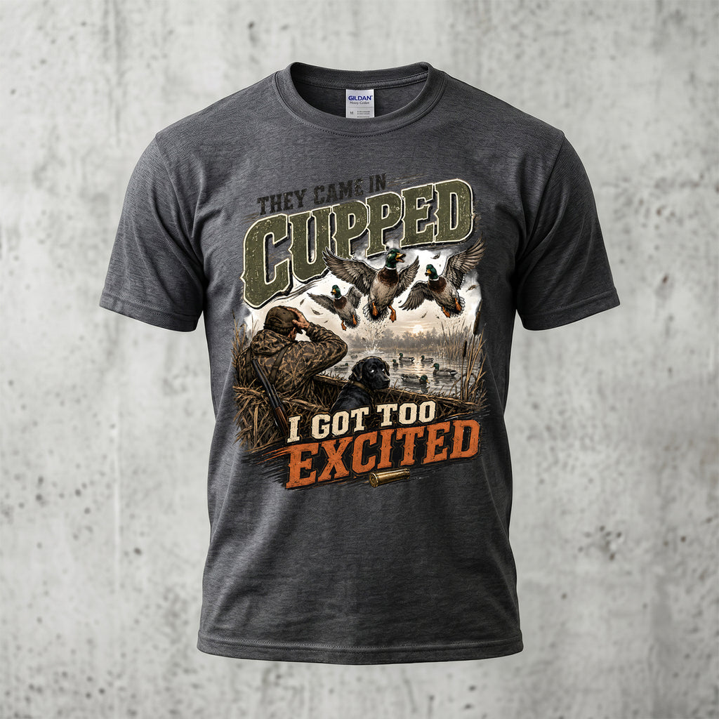 Duck Hunting - Outdoor Cotton T-Shirt DUCT1016