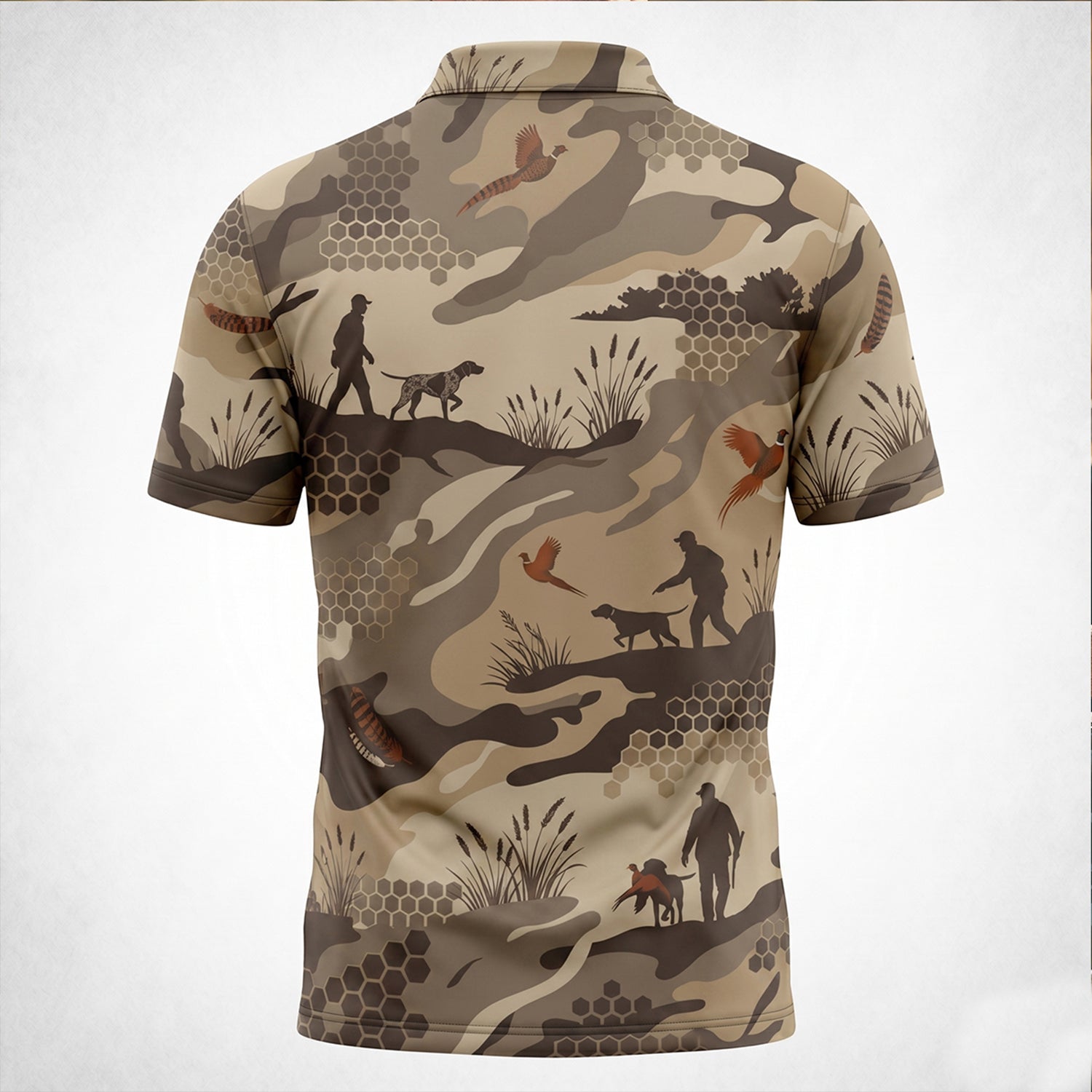Upland Pheasant Hunting - Polo Shirt PHPL1008