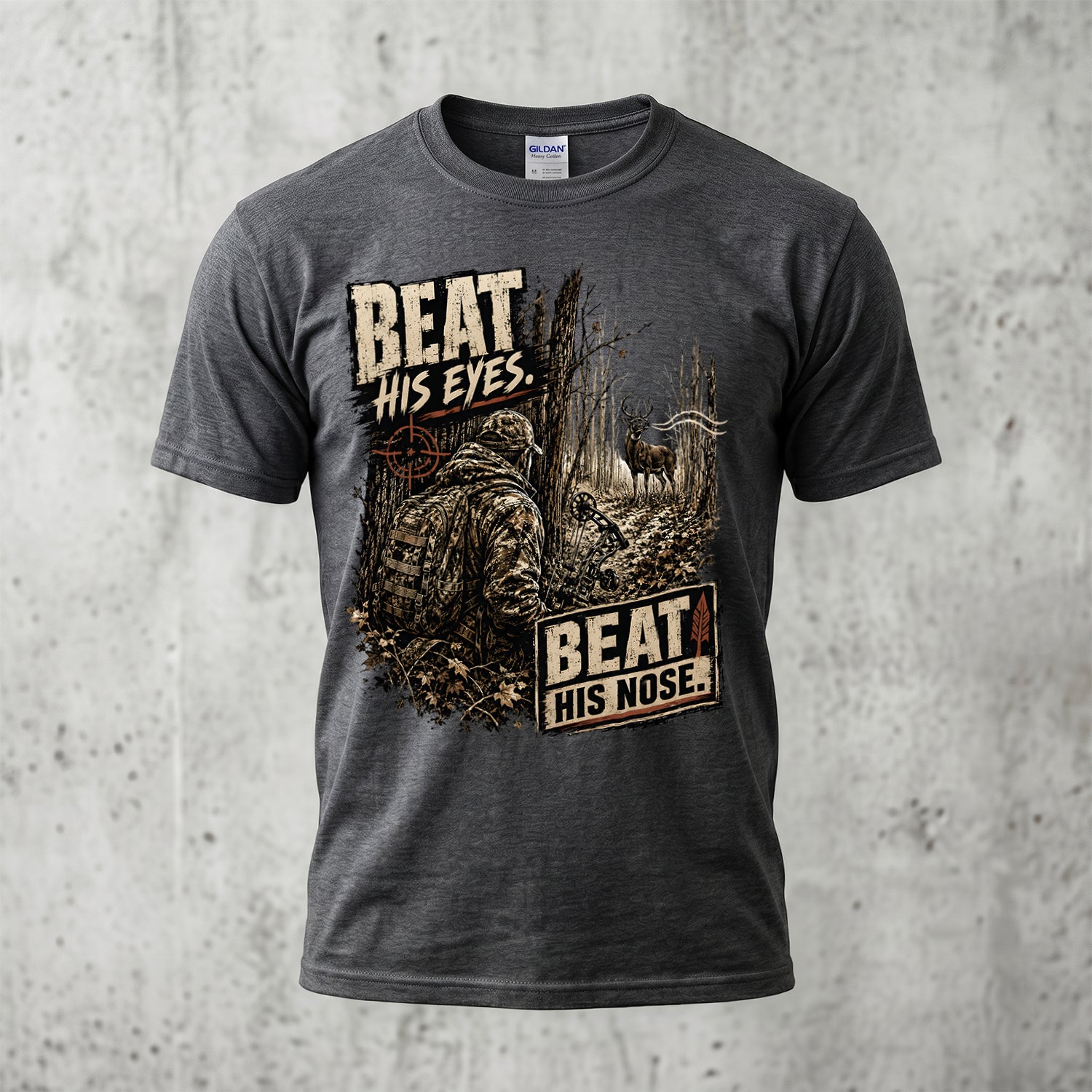 Bowhunting - Outdoor Cotton T-Shirt BHCT1003