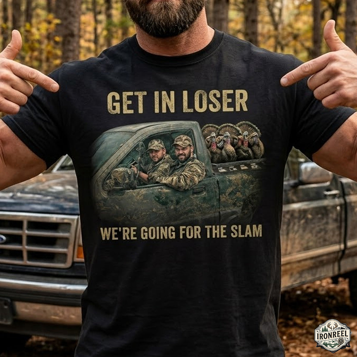 Turkey Hunting - Cotton Hunting T-Shirt TGC-1014