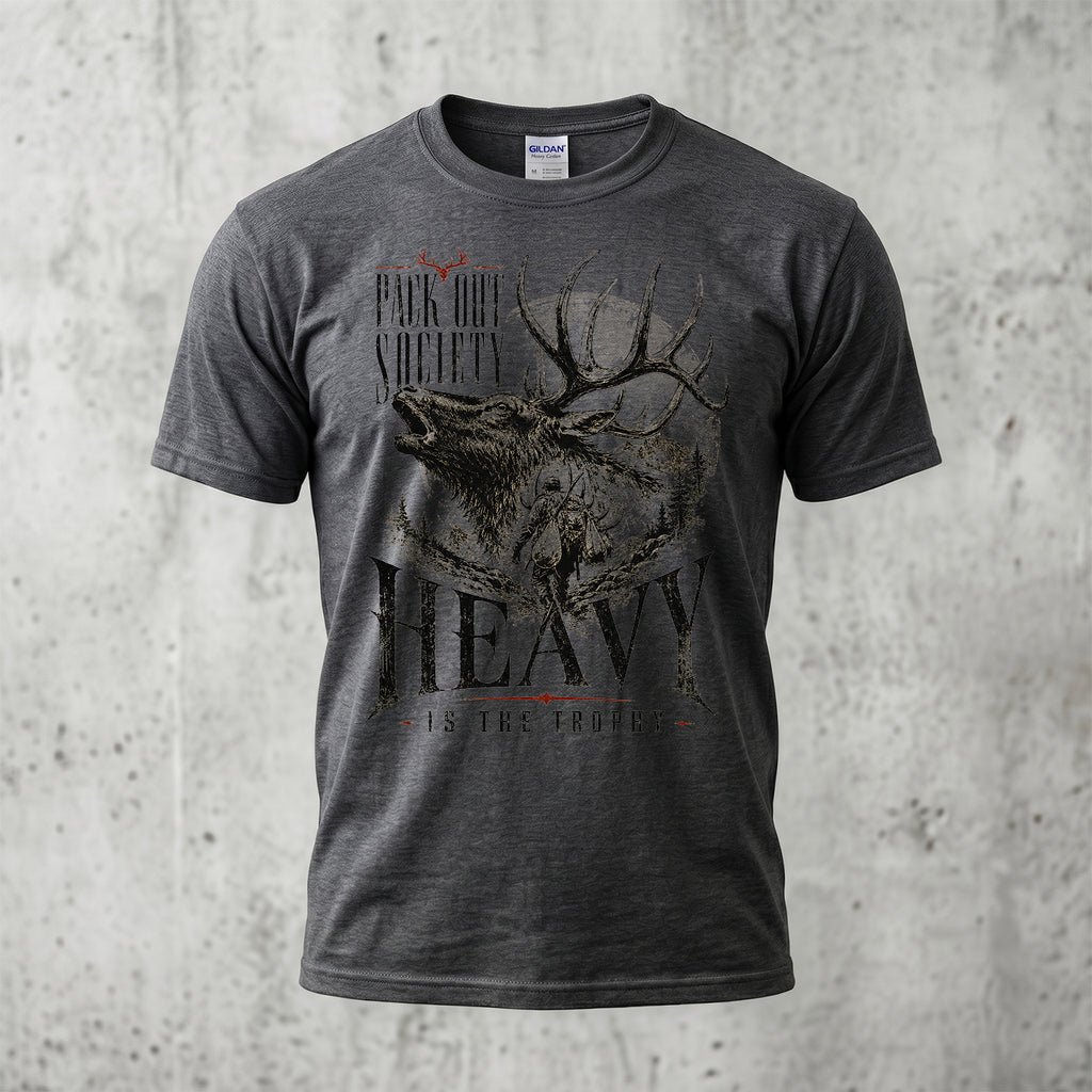 Elk Hunting - Outdoor Cotton T-Shirt EHCT1001