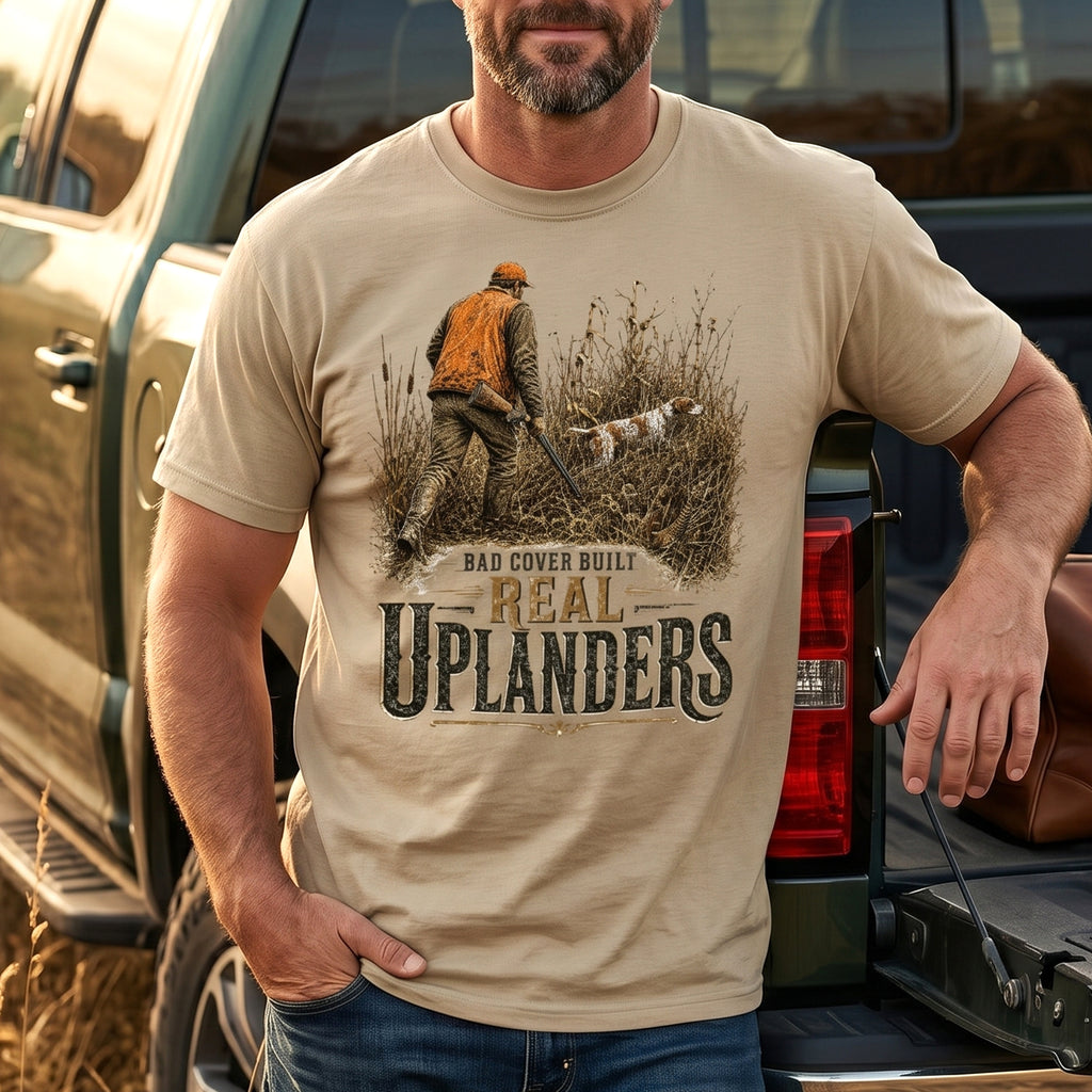 Upland Pheasant Hunting - Outdoor Cotton T-Shirt PHCT1020