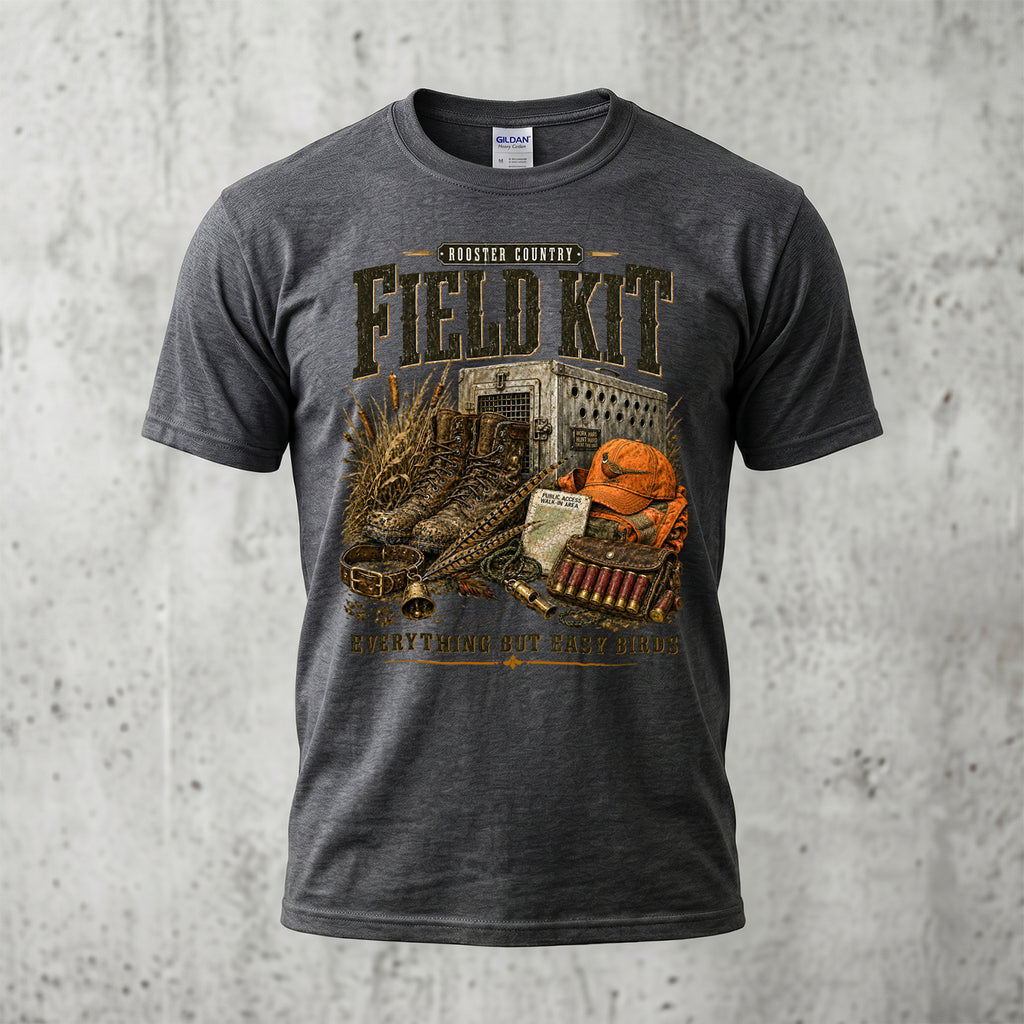 Upland Pheasant Hunting - Outdoor Cotton T-Shirt PHCT1051
