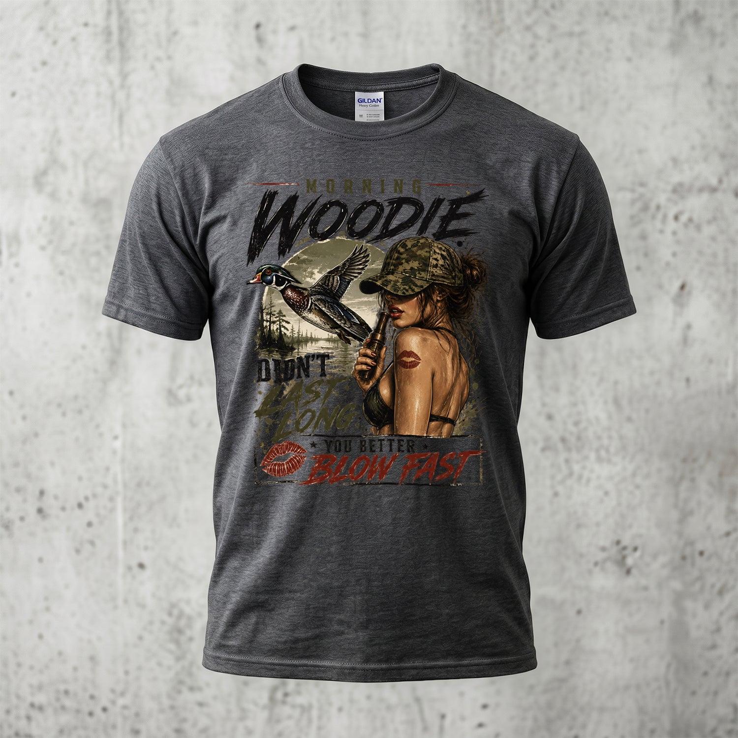Duck Hunting - Outdoor Cotton T-Shirt DUCT1017