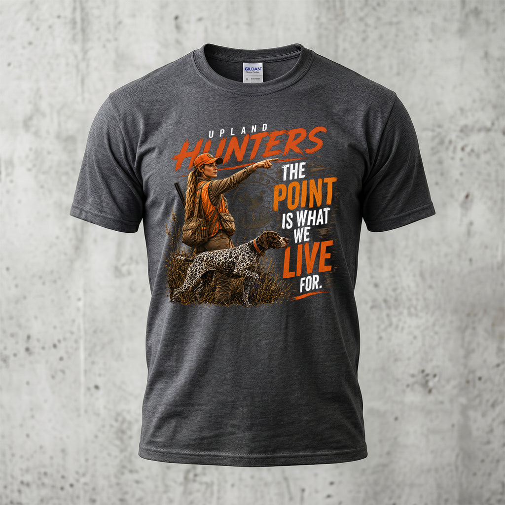 Upland Pheasant Hunting - Outdoor Cotton T-Shirt PHCT1060