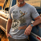 Upland Pheasant Hunting - Outdoor Cotton T-Shirt PHCT1019