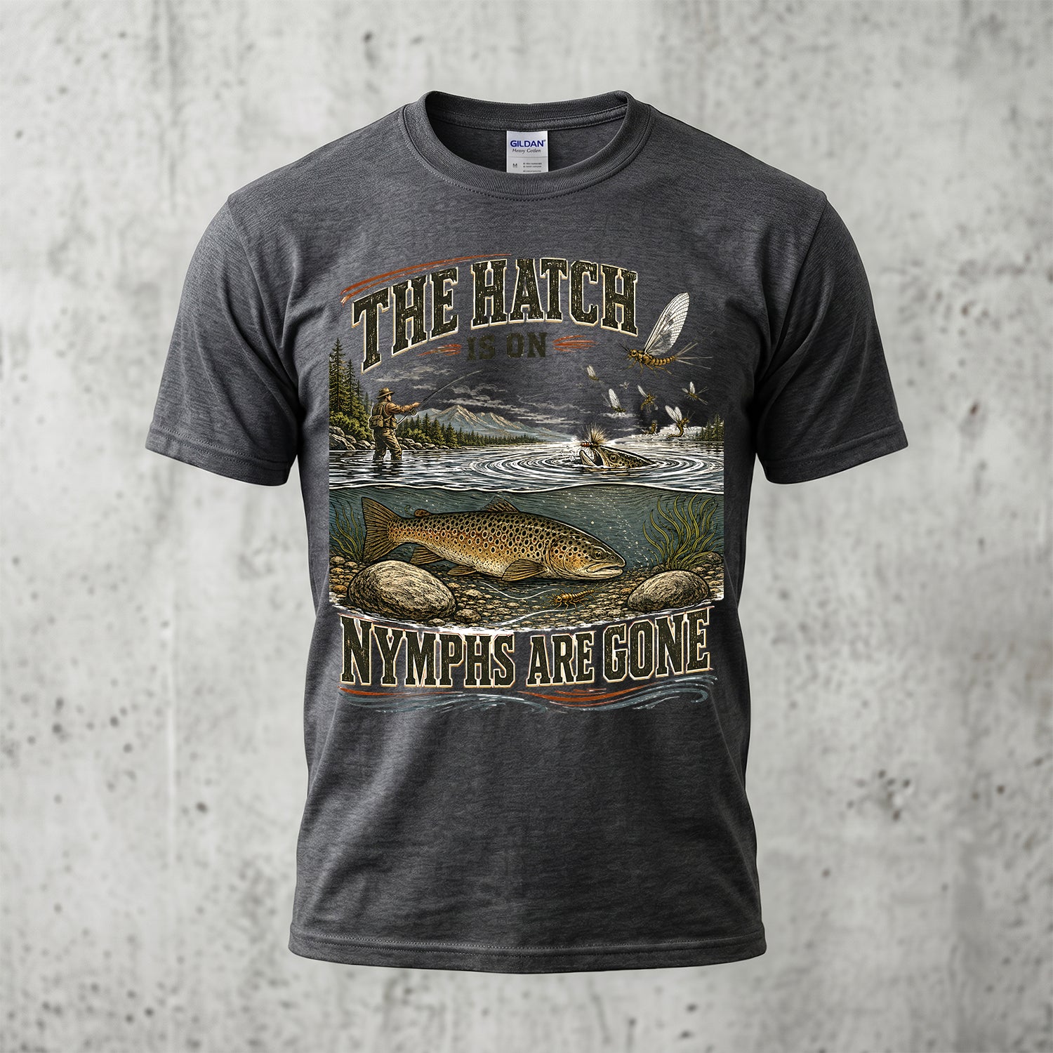 Fly Fishing - Outdoor Cotton T-Shirt FFCT1004