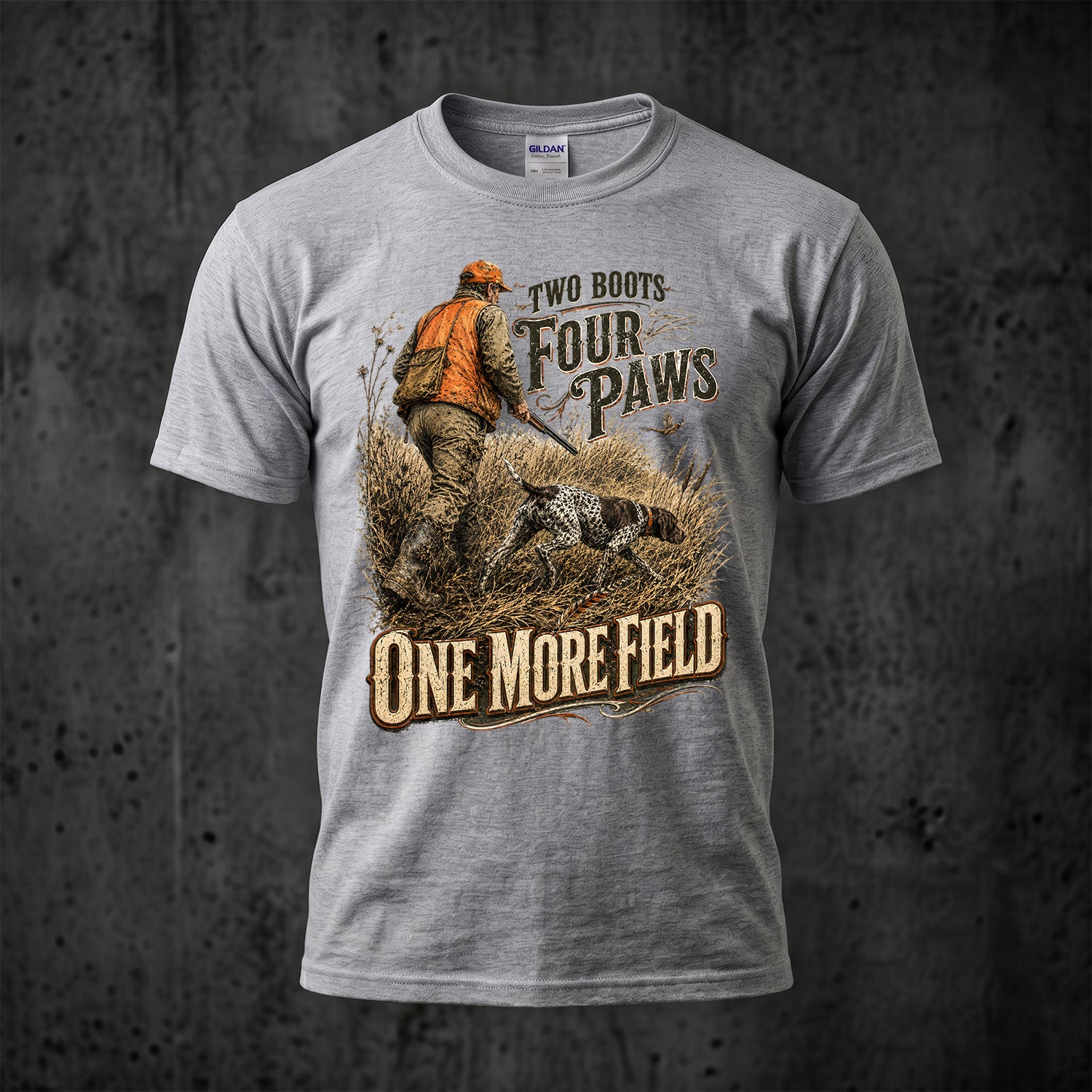 Upland Pheasant Hunting - Outdoor Cotton T-Shirt PHCT1028