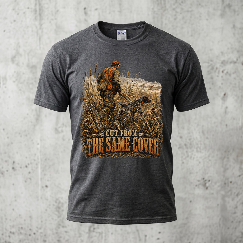 Upland Pheasant Hunting - Outdoor Cotton T-Shirt PHCT1026