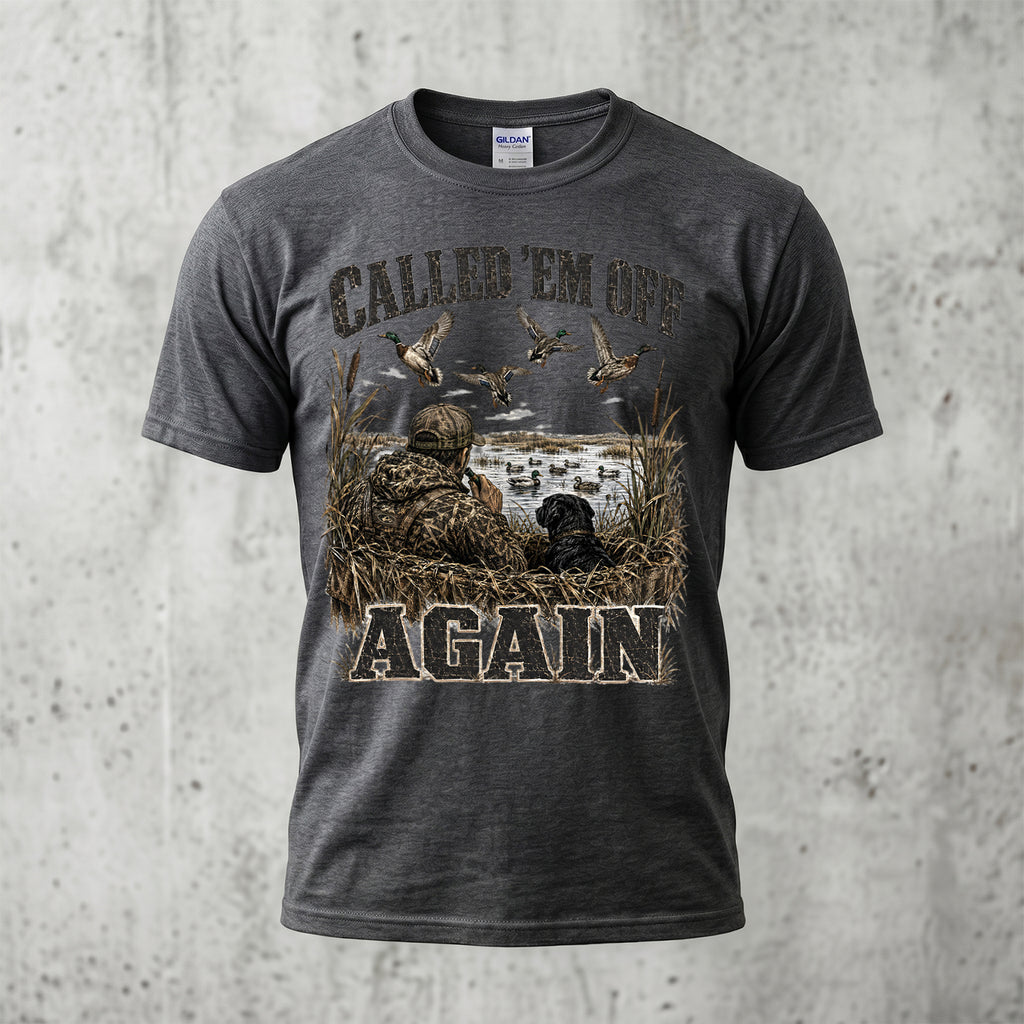Duck Hunting - Outdoor Cotton T-Shirt DUCT1006