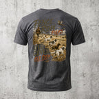Upland Pheasant Hunting - Back Graphic T-Shirt PHCT1069